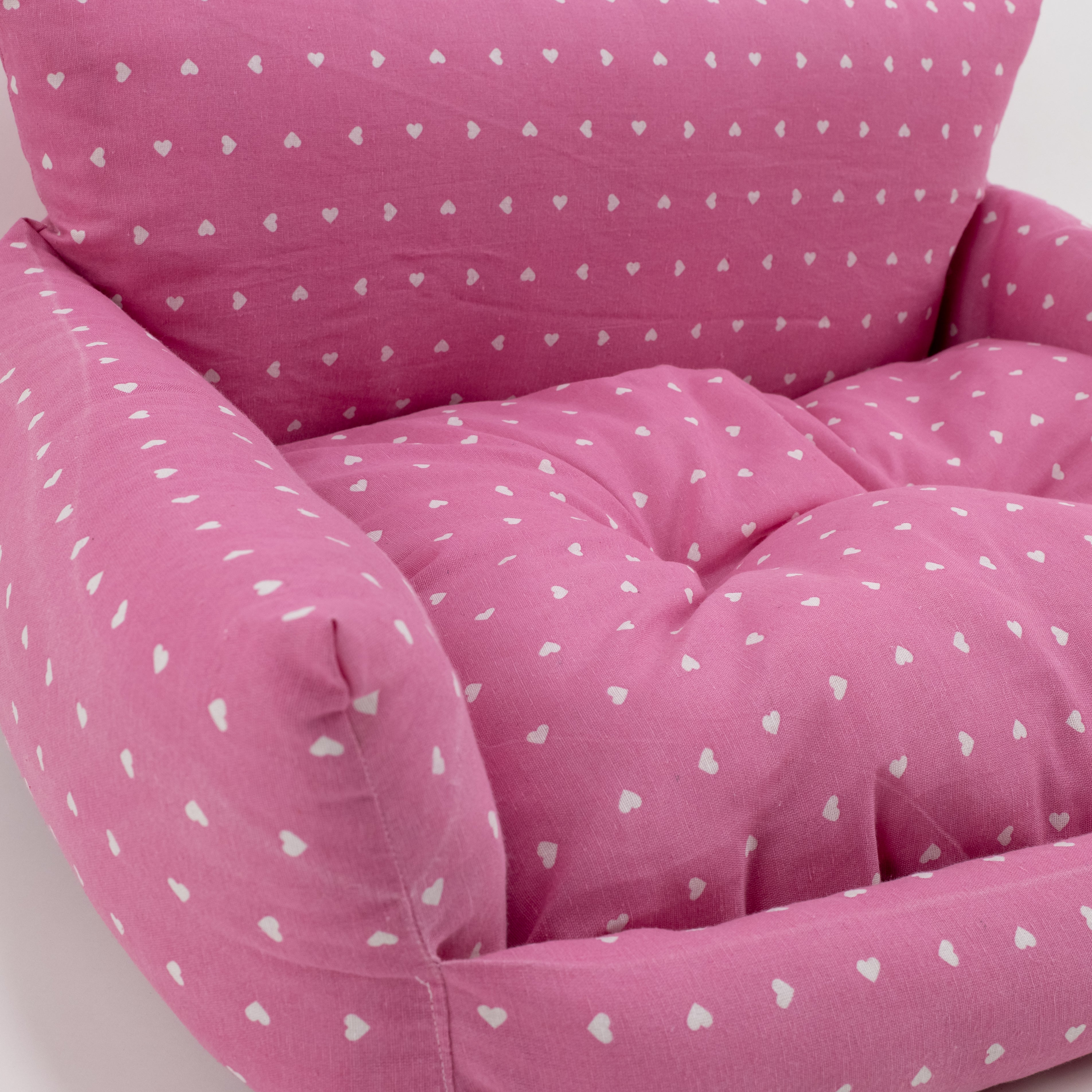 Cuccia Poltrona - Cuorcini Rosa