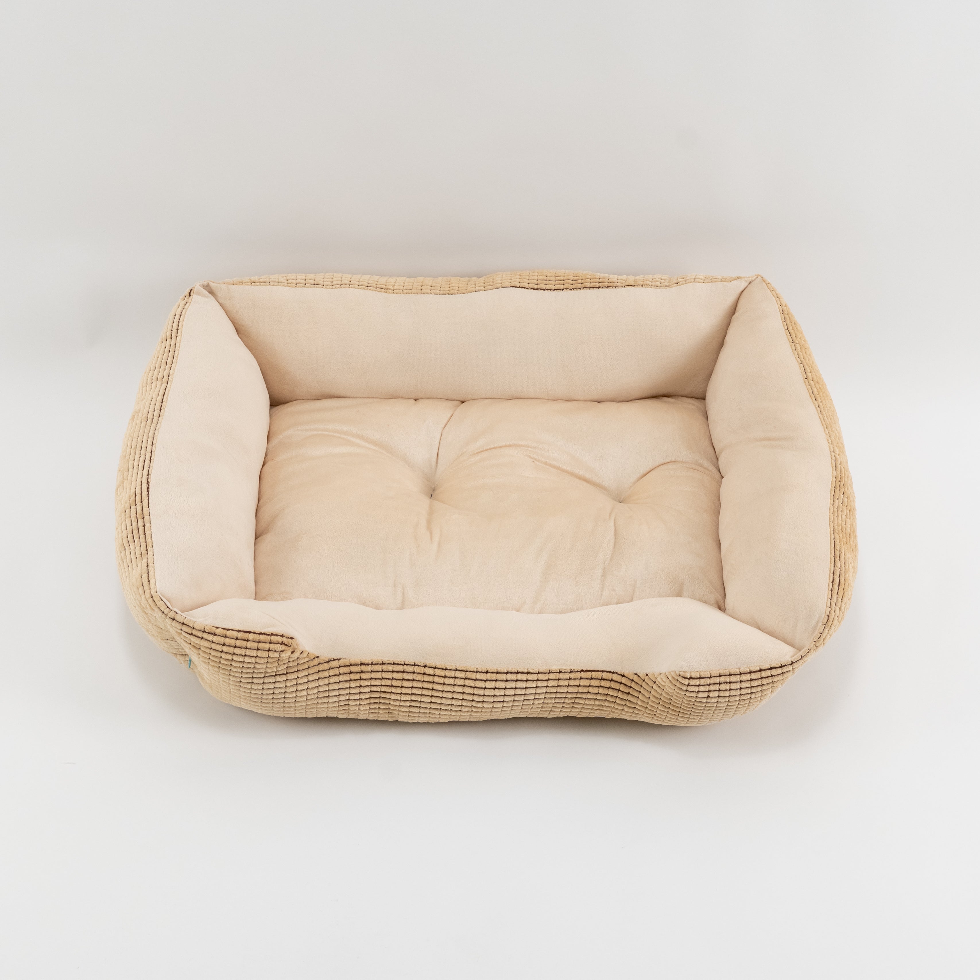 Cuccia Andy effetto velluto - Beige (85x68x cm)