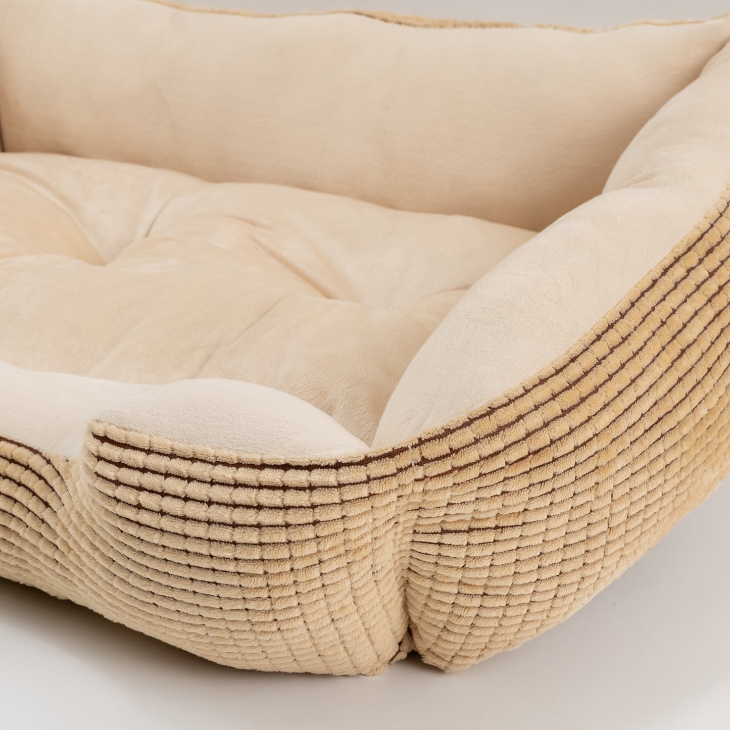 Cuccia Andy effetto velluto - Beige