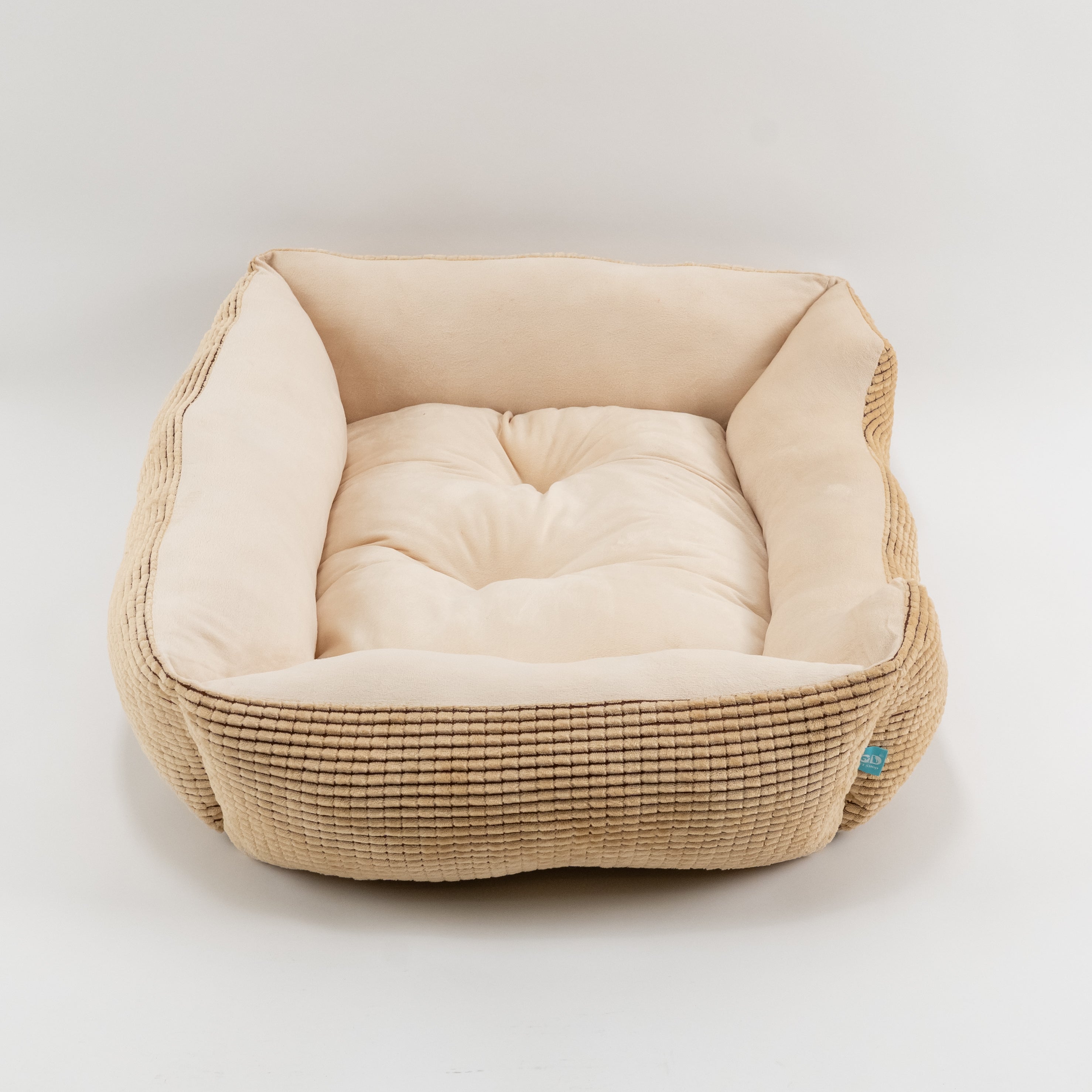 Cuccia Andy effetto velluto - Beige (85x68x cm)