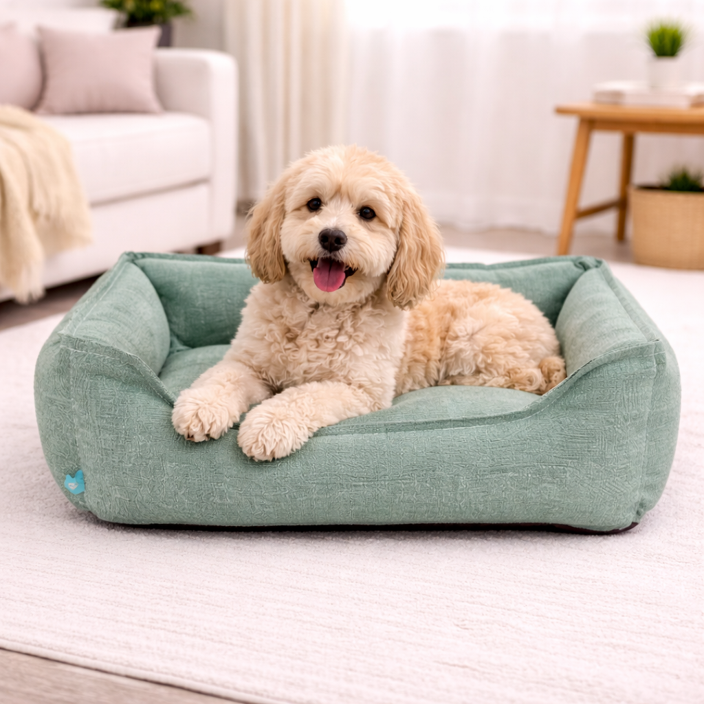 Cuccia Andy grande - Verde Acqua ( 69x54x20 )