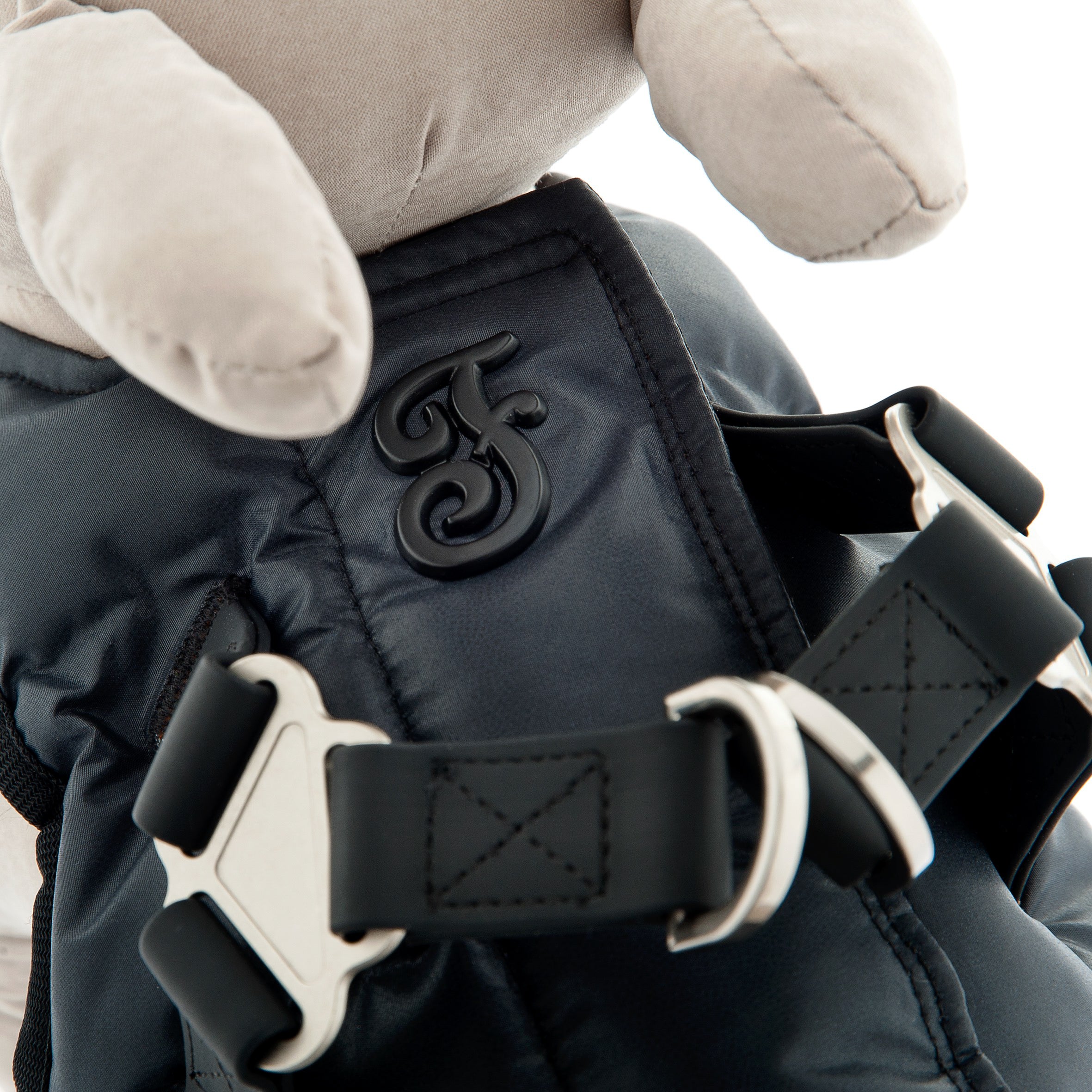 Pettorina Gilet per Cani “Nuvola” - Nero