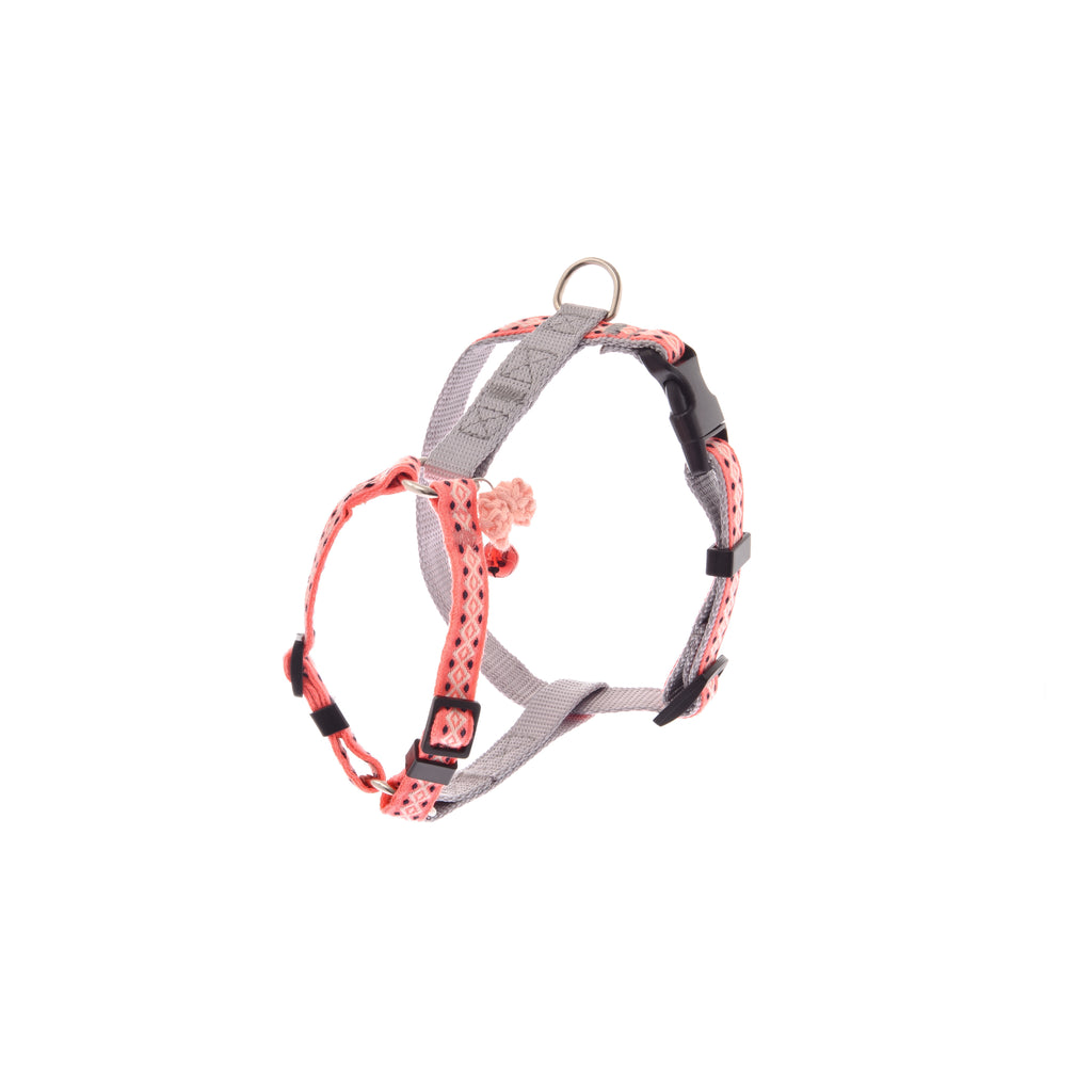 Set pettorina + Guinzaglio Bohemian per Gatti - Grigio