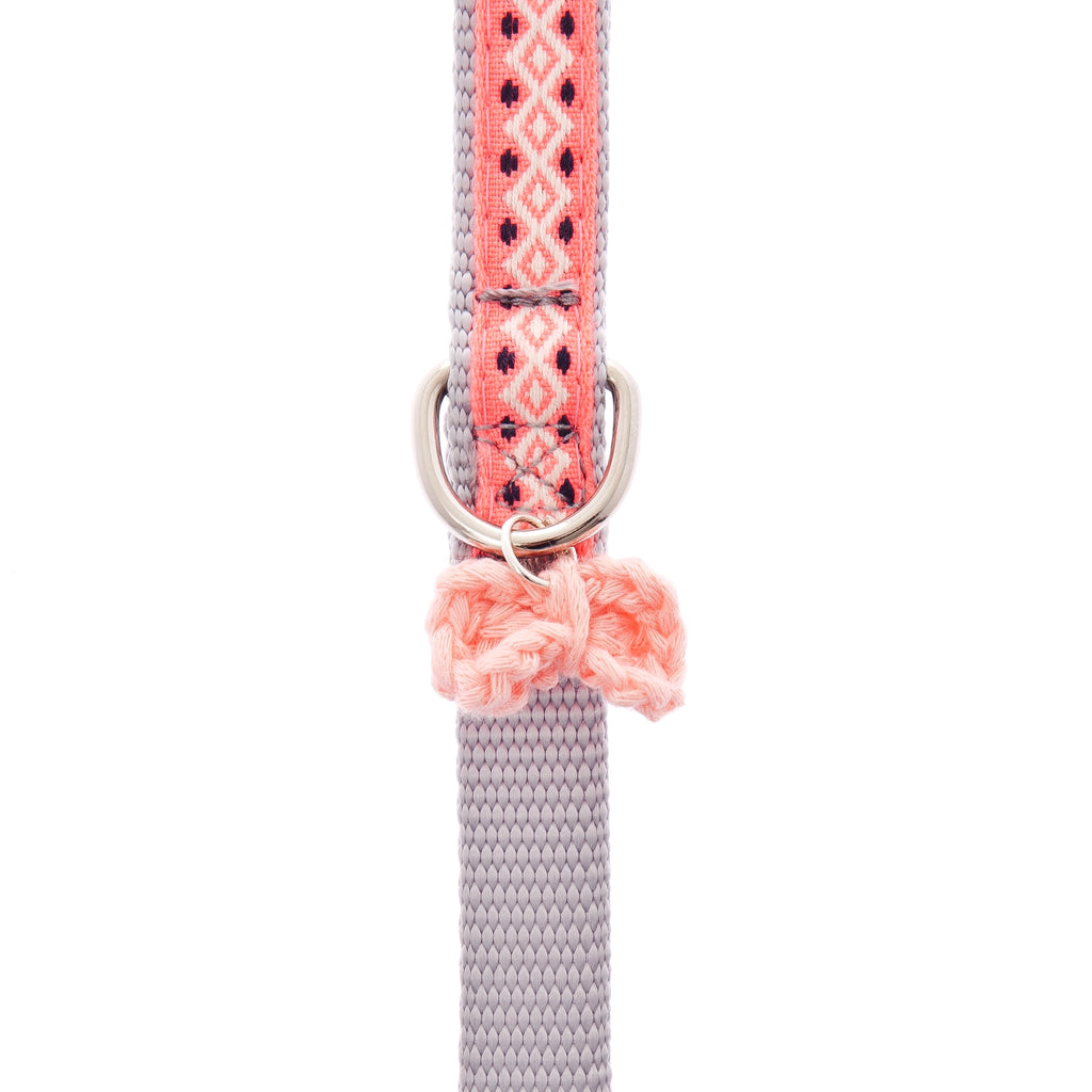 Set pettorina + Guinzaglio Bohemian per Gatti - Grigio