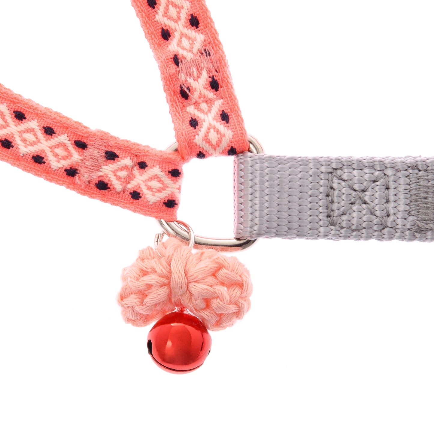 Set pettorina + Guinzaglio Bohemian per Gatti - Grigio