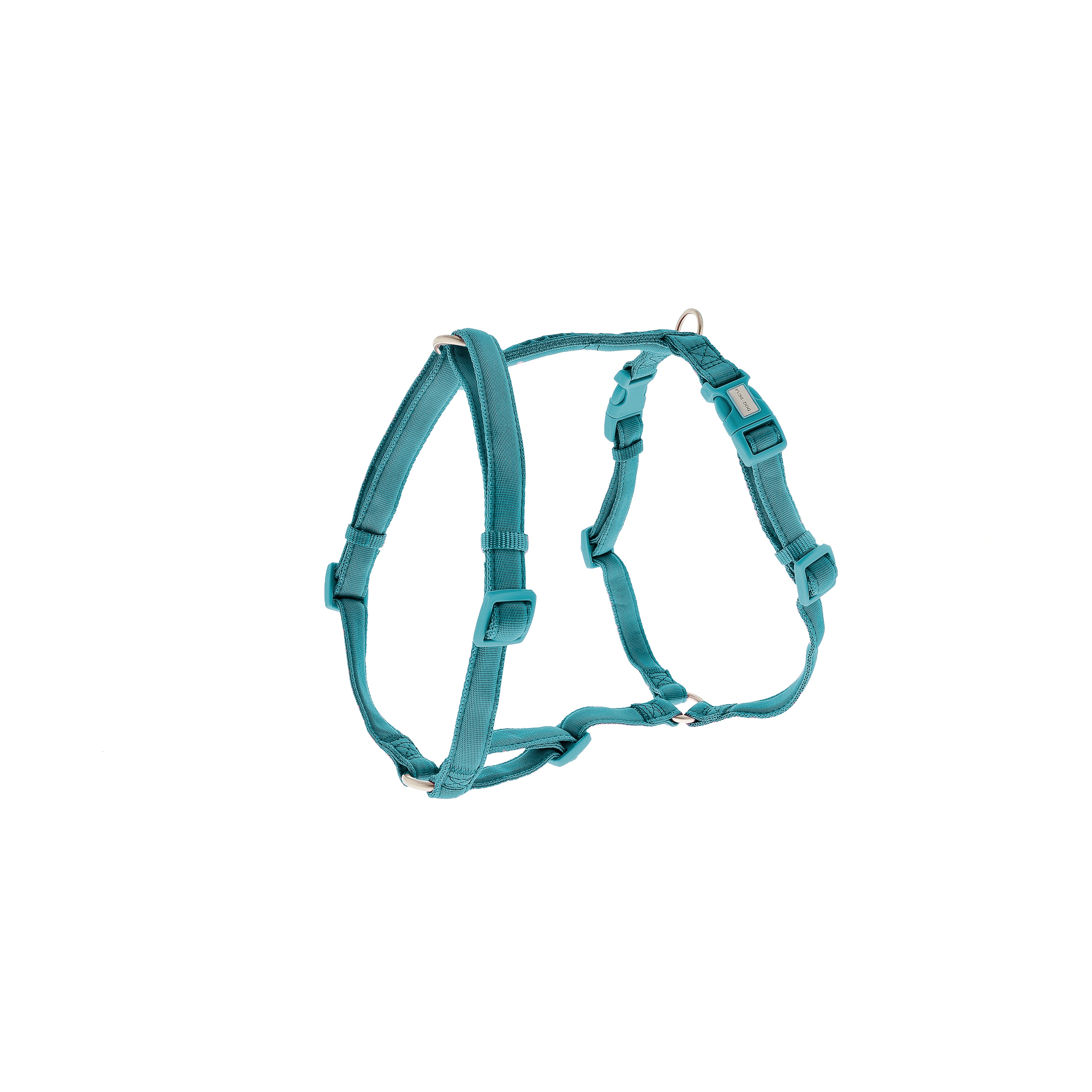 Pettorina ad H Regolabile "Comfort" - Verde Acqua