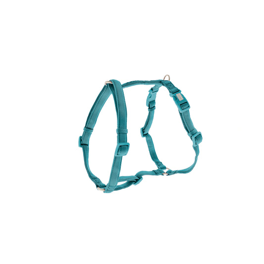 Pettorina ad H Regolabile "Comfort" - Verde Acqua