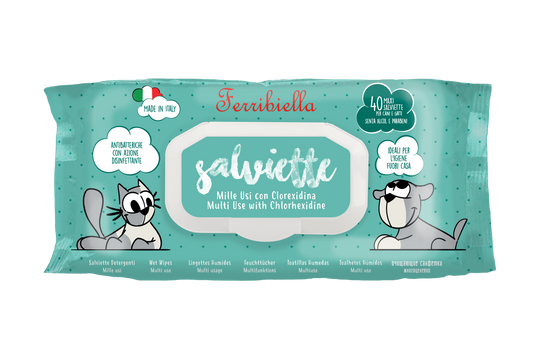 Salviette Igienizzanti per Cani e Gatti - Milleusi