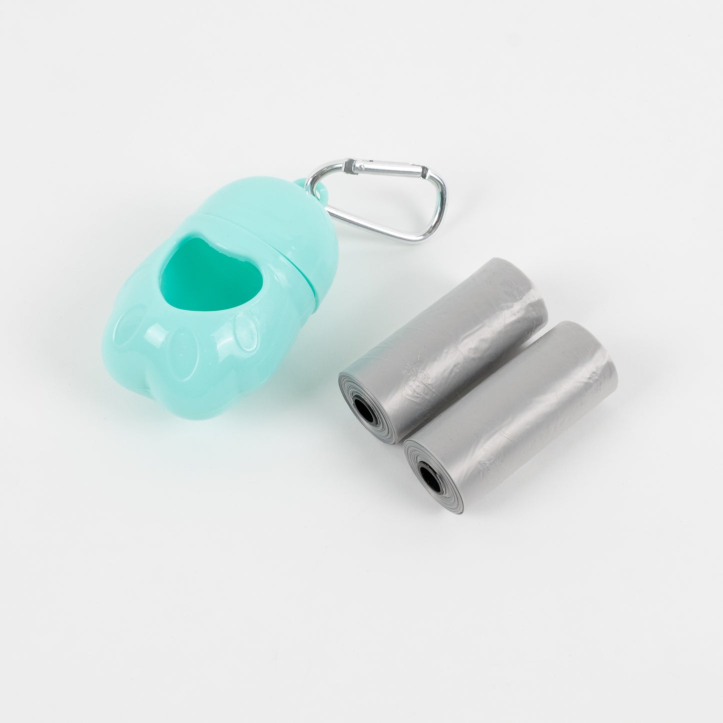 Porta sacchetti Igienici per Cani con 2 Rotoli Inclusi – Azzurro