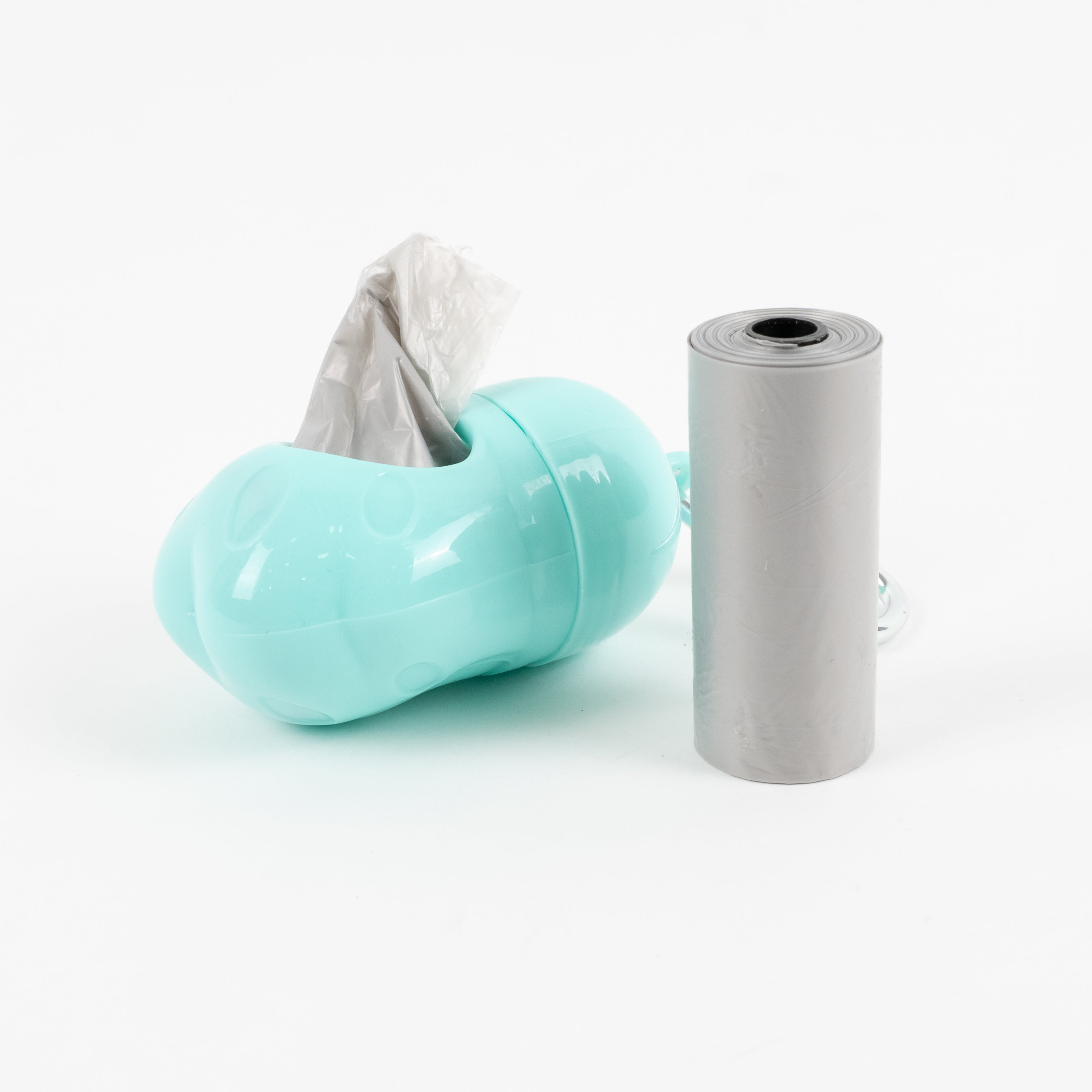 Porta sacchetti Igienici per Cani con 2 Rotoli Inclusi – Azzurro