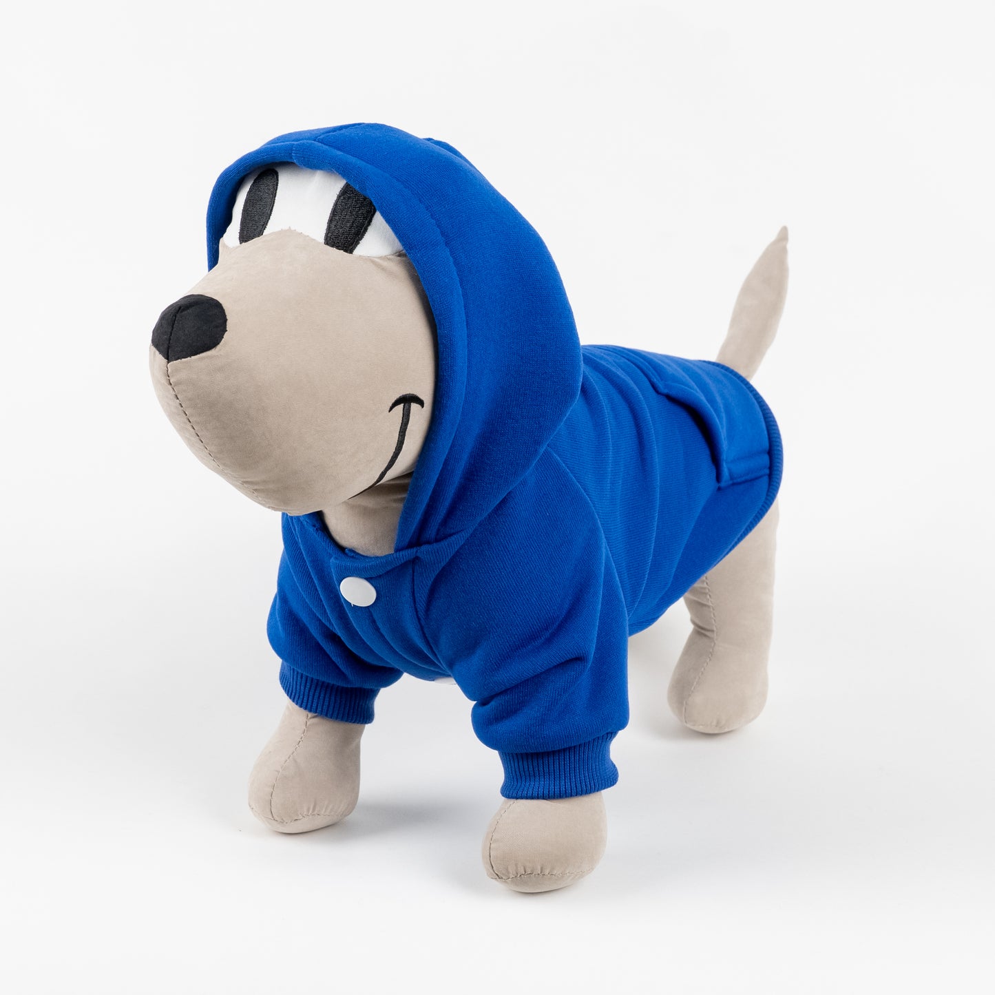 Felpa College con Cappuccio - Blu Royal