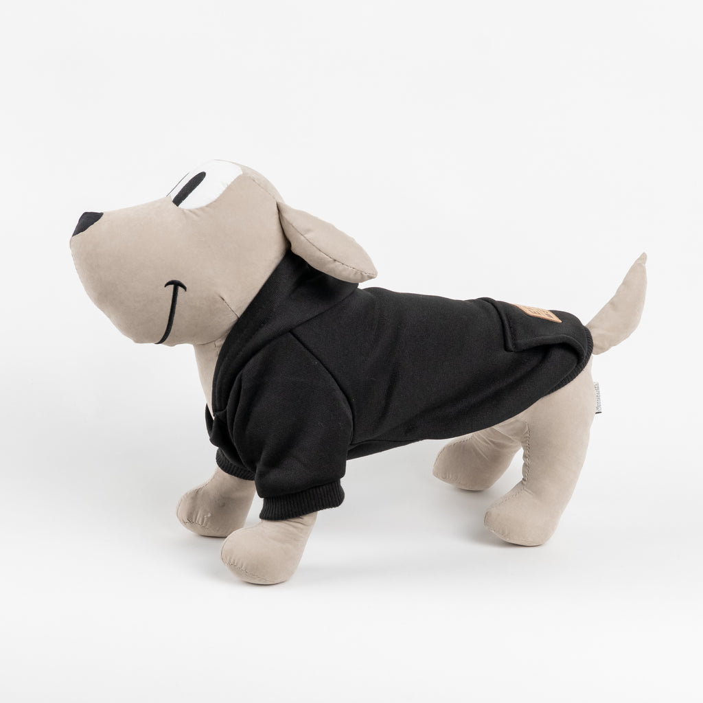 Felpa con Cappuccio - Nero