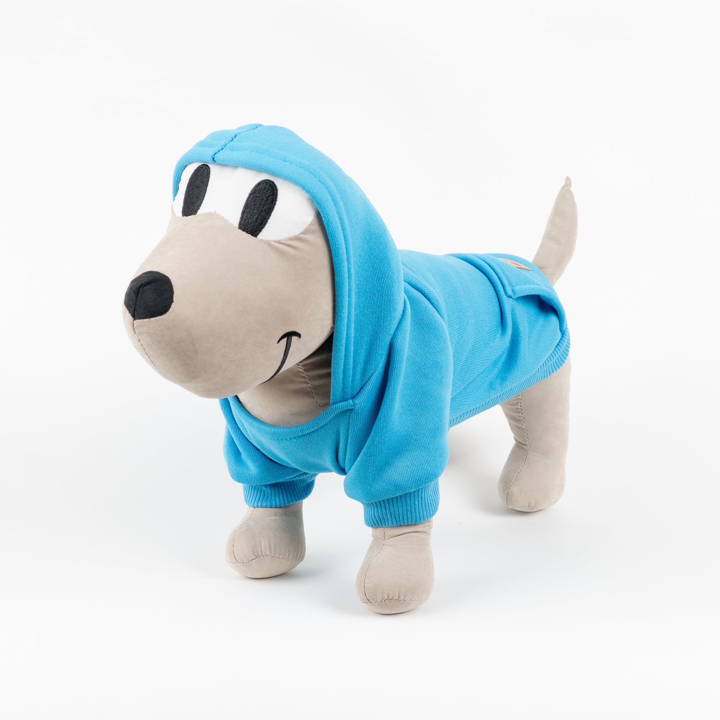 Felpa con Cappuccio - Azzurro