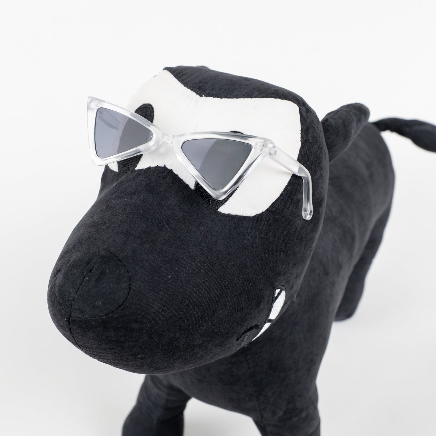 Occhiali da Sole per Cani e Gatti Triangolati - Bianco