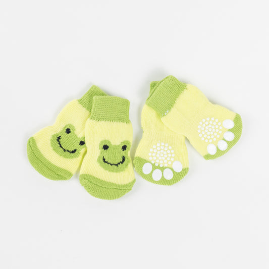 Calzini Antiscivolo per Cani e Gatti - Fantasia Rana