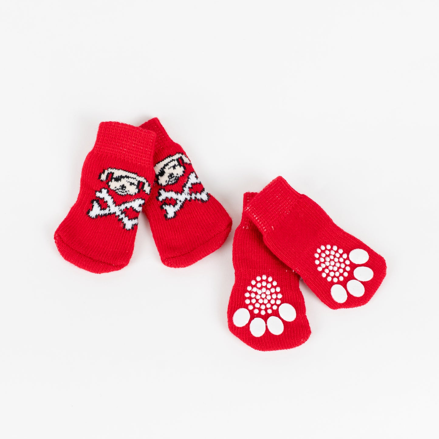 Calzini Antiscivolo per Cani e Gatti - Fantasia Teschio