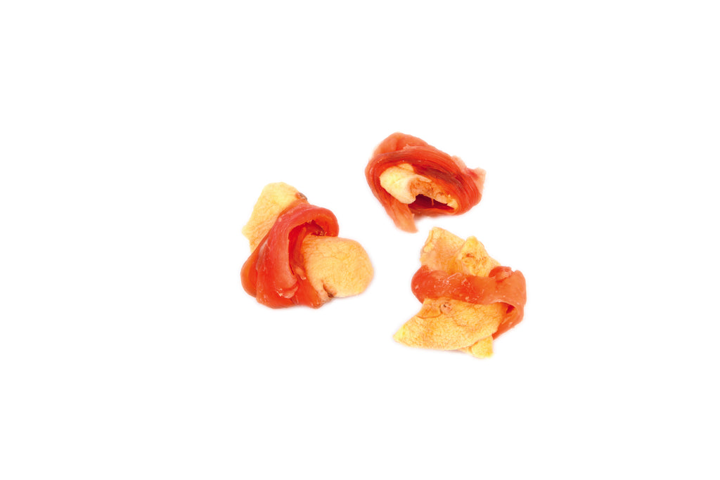 Involtini Pollo e Mela per Cani