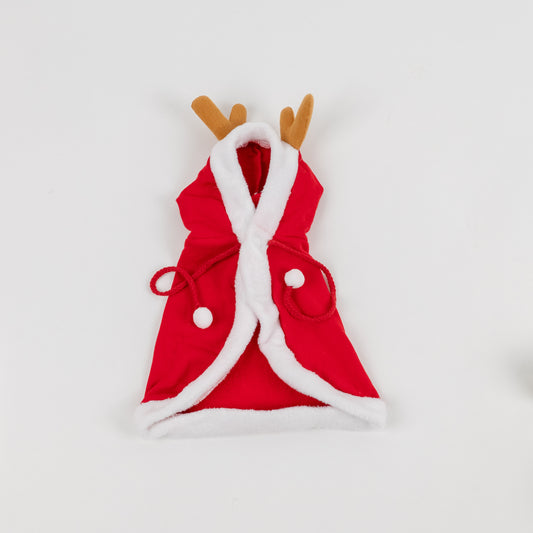 Cappottino a Mantellina di Natale - Rossa