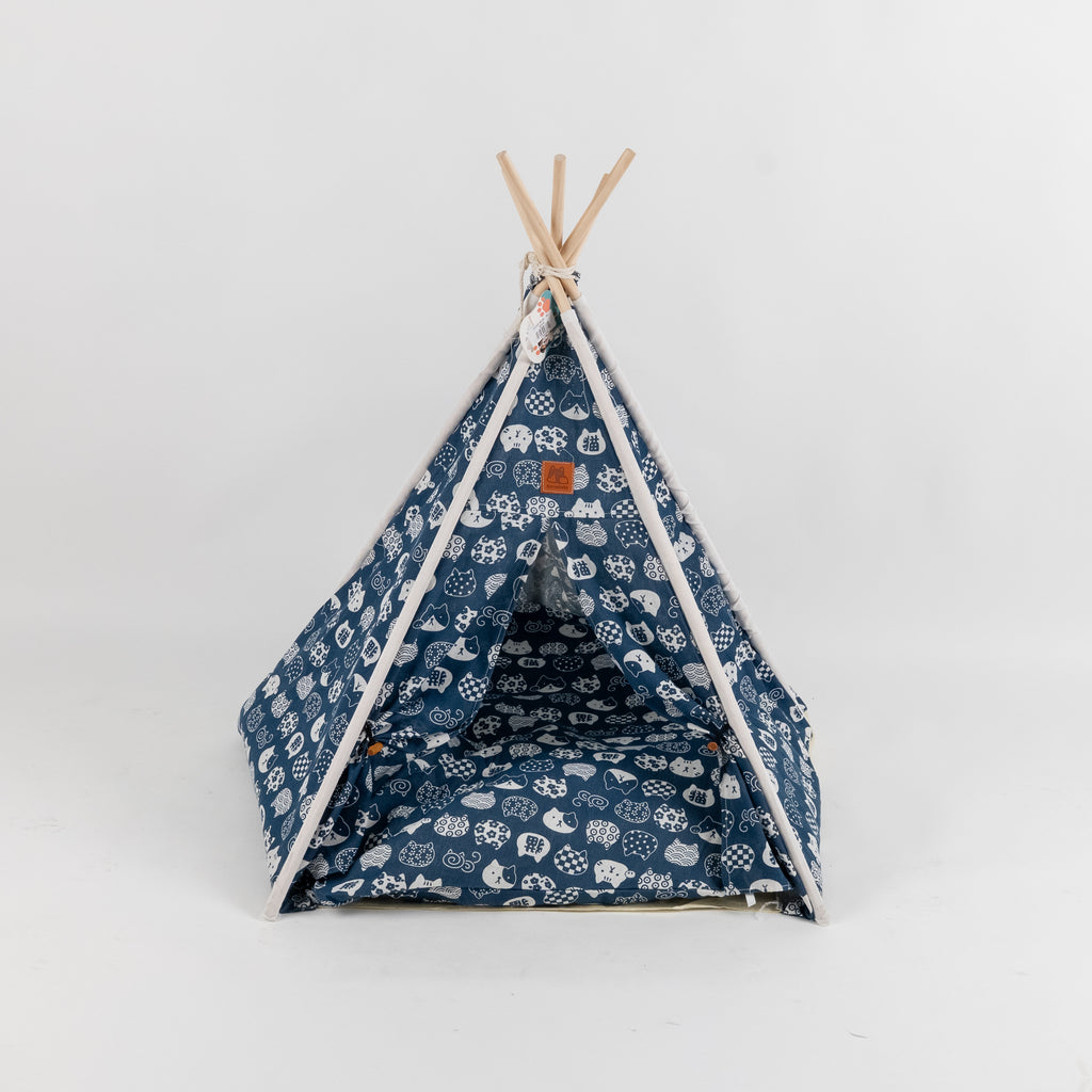 Cuccia tenda - Blu