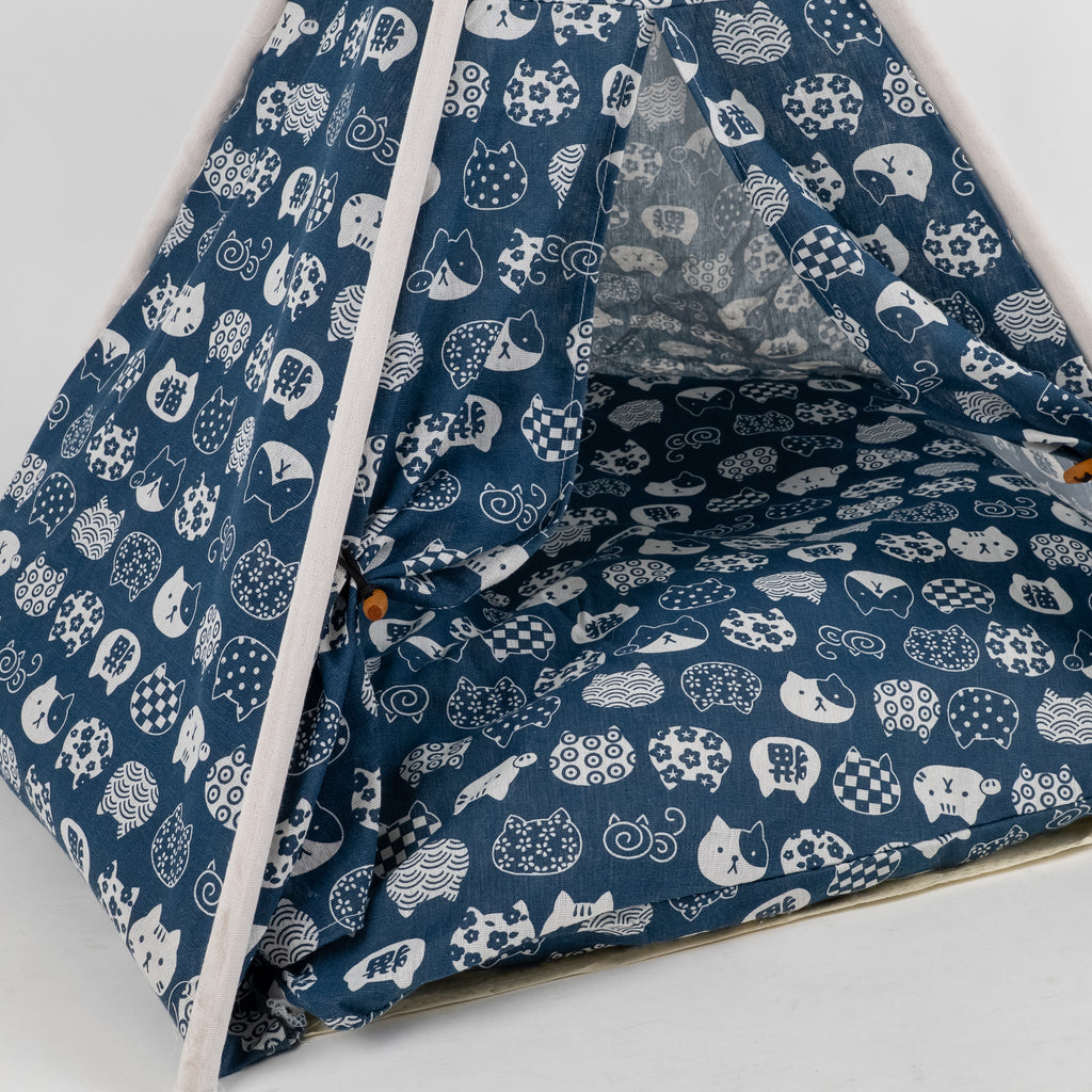 Cuccia tenda - Blu
