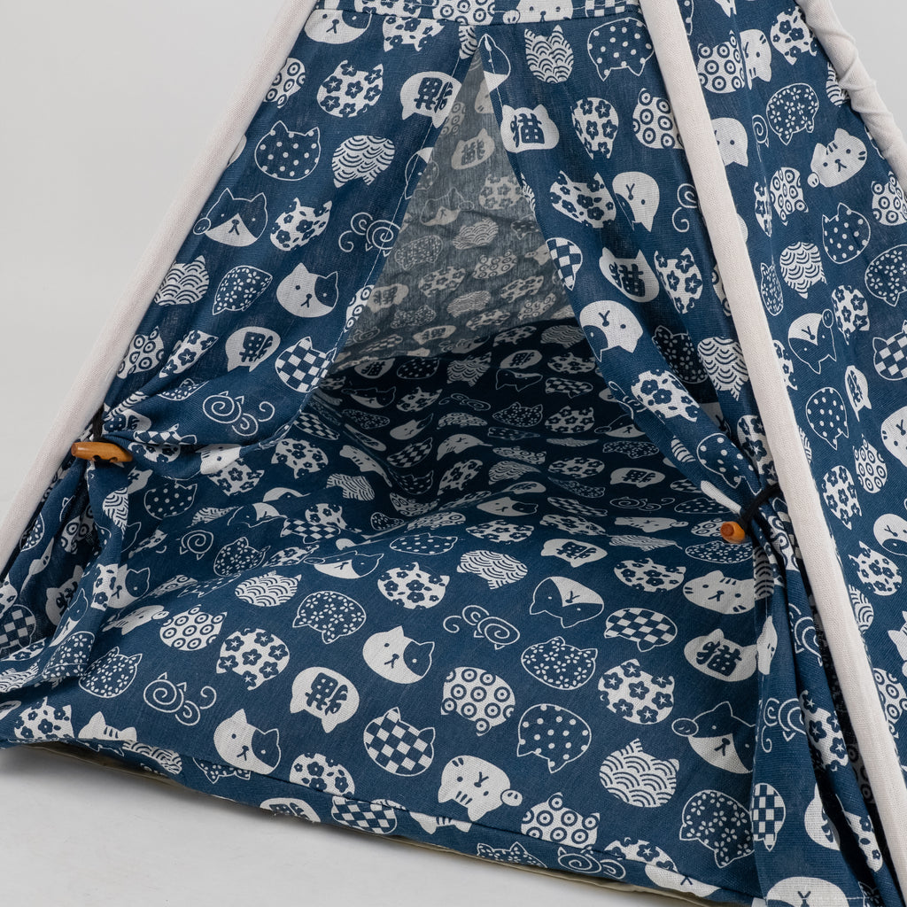 Cuccia tenda - Blu