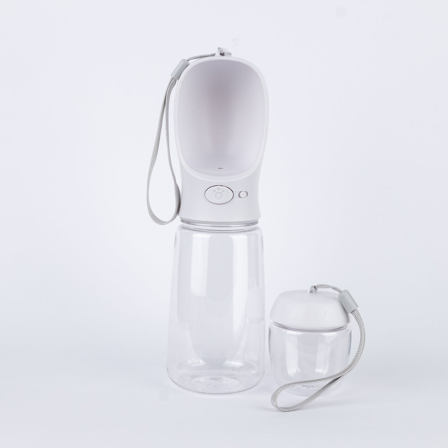 Borraccia Portatile per Cani 500ml - Bianco