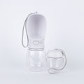 Distributore Borraccia Portatile per Cani 350 ml - Bianco
