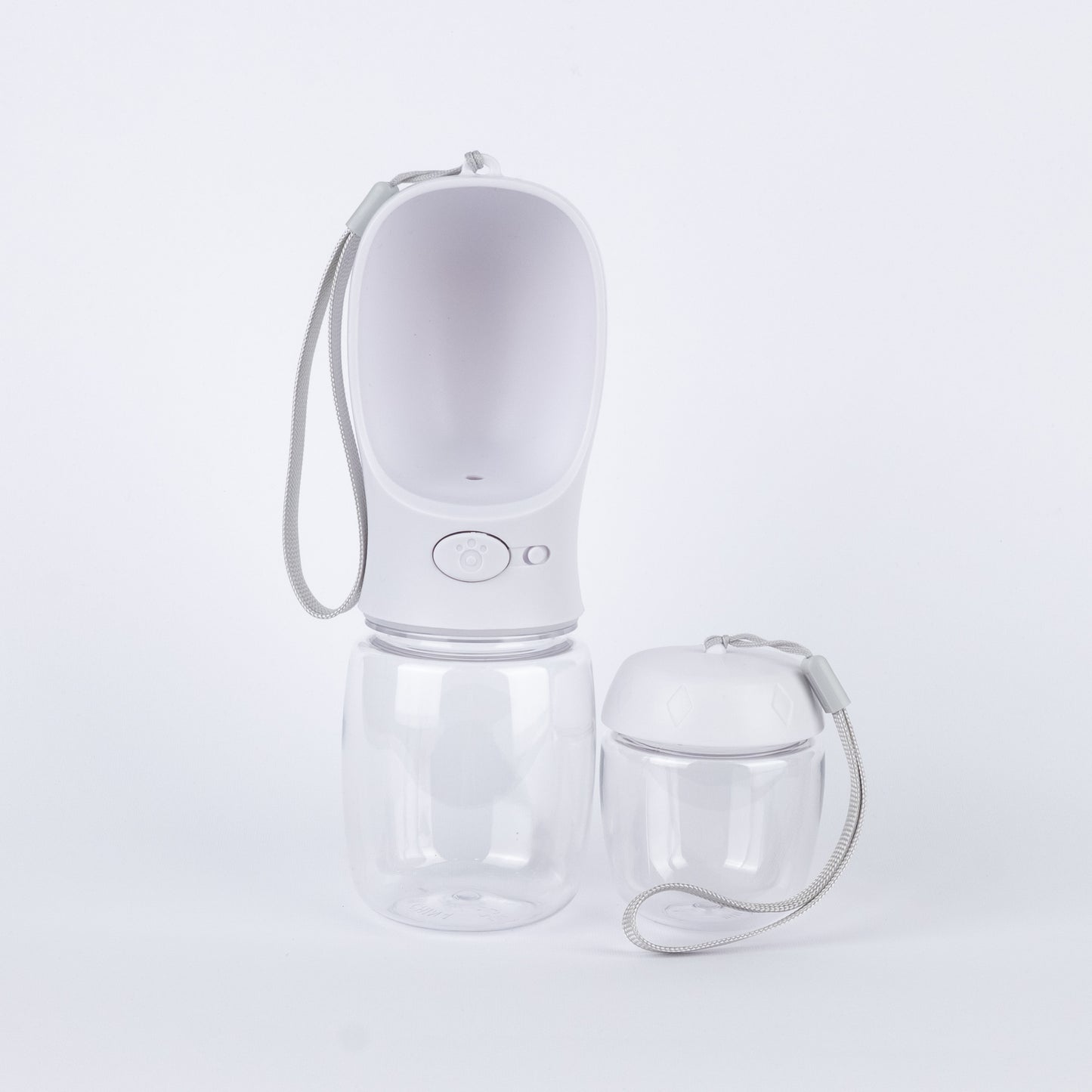 Borraccia Portatile per Cani 350 ml - Bianco