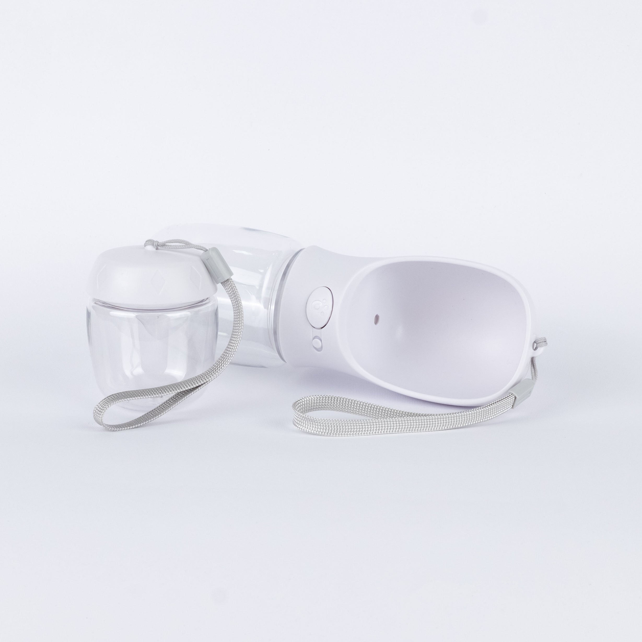 Distributore Borraccia Portatile per Cani 350 ml - Bianco