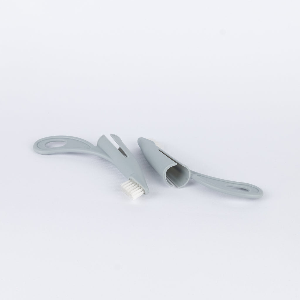 Spazzolino domestico per l’igiene orale di cani e gatti - Grigio