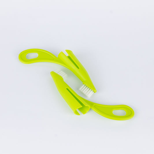 Spazzolino domestico per l’igiene orale di cani e gatti - Verde