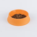 Ciotola Rotonda ideale per Cibo e Acqua - Arancione