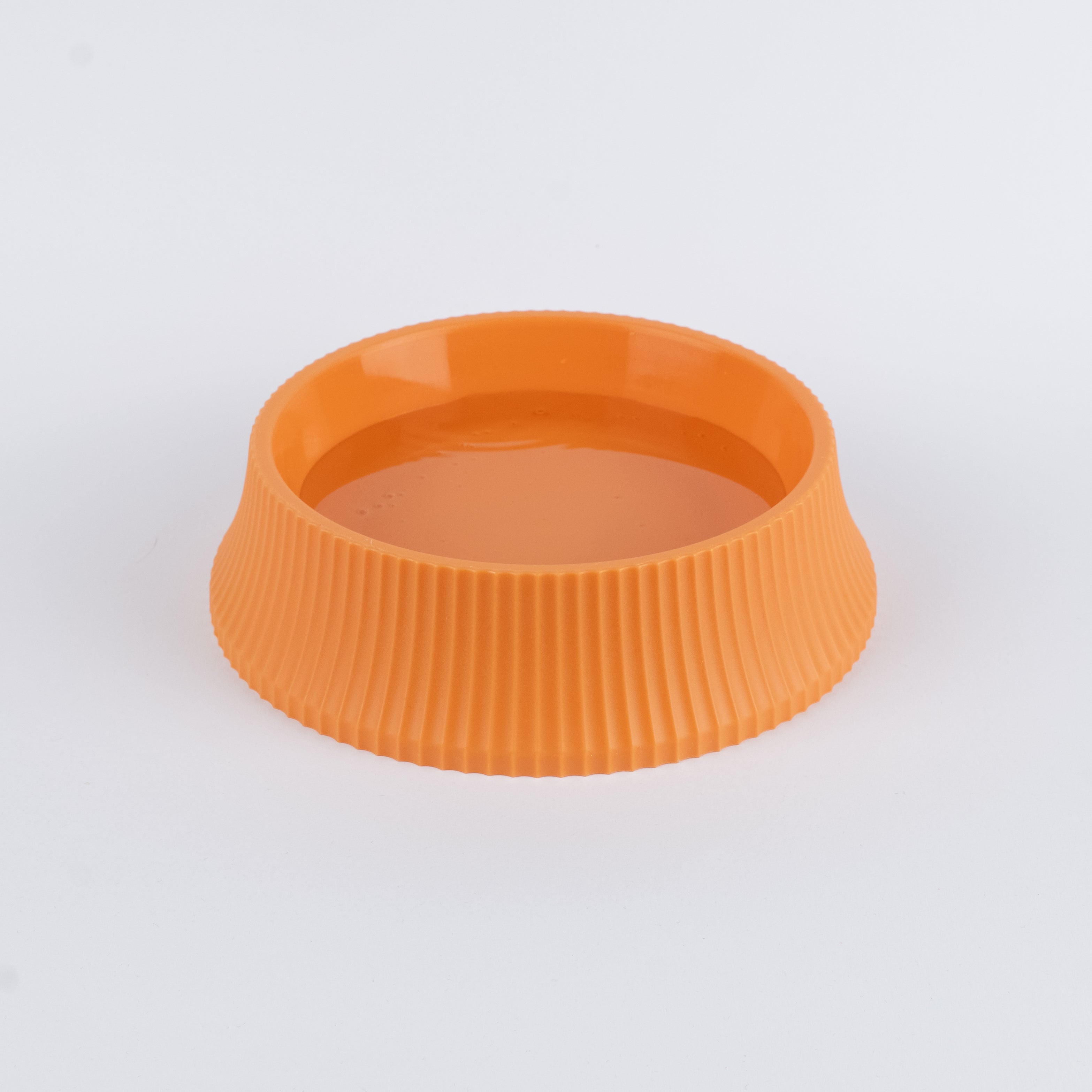 Ciotola Rotonda ideale per Cibo e Acqua - Arancione