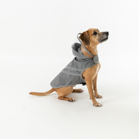 Impermeabile per Cani - Grigio