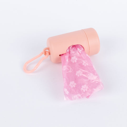Dispenser di sacchetti igienici - Rosa