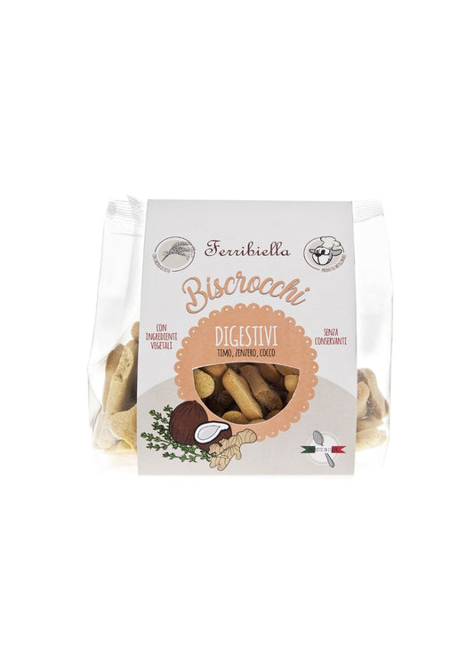 "Biscrocchi" Naturali per Cani  Con Timo, Zenzero e Cocco