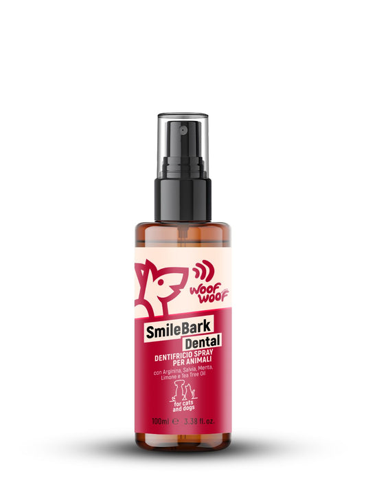 SmileBark Dental – Spray Dentifricio Naturale per Cani e Gatti