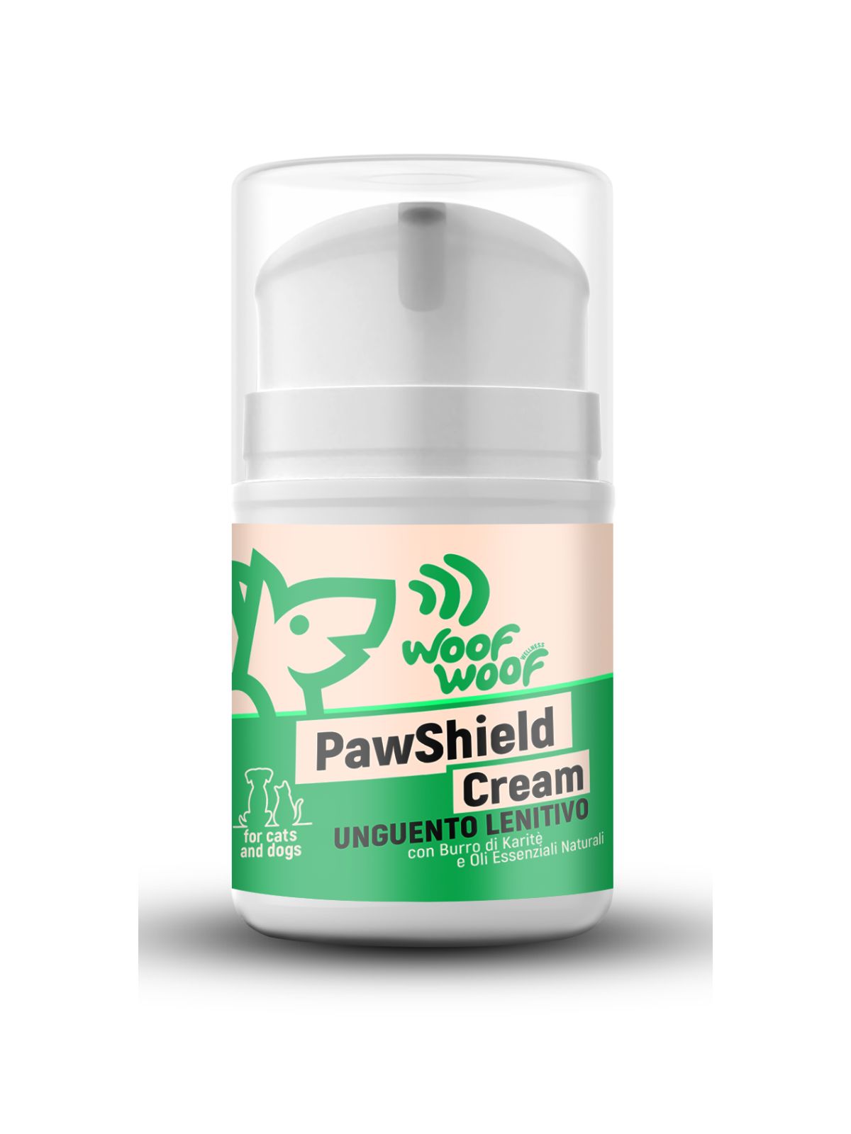 PawShield Cream – Crema Naturale Protettiva per Zampe e Pelle di Cani e Gatti