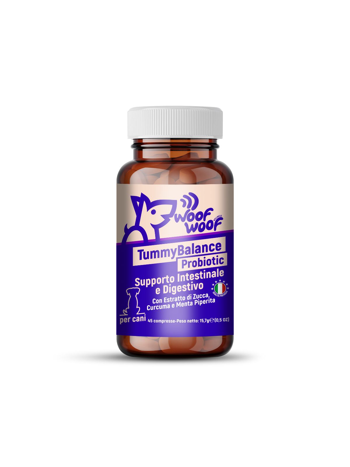 TummyBalance Probiotic – Integratore Naturale per la Salute Intestinale del Cane