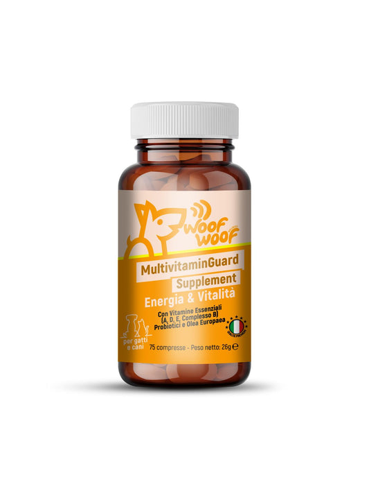 MultivitaminGuard Supplement – Integratore Completo per Energia e Vitalità di Cani e Gatti
