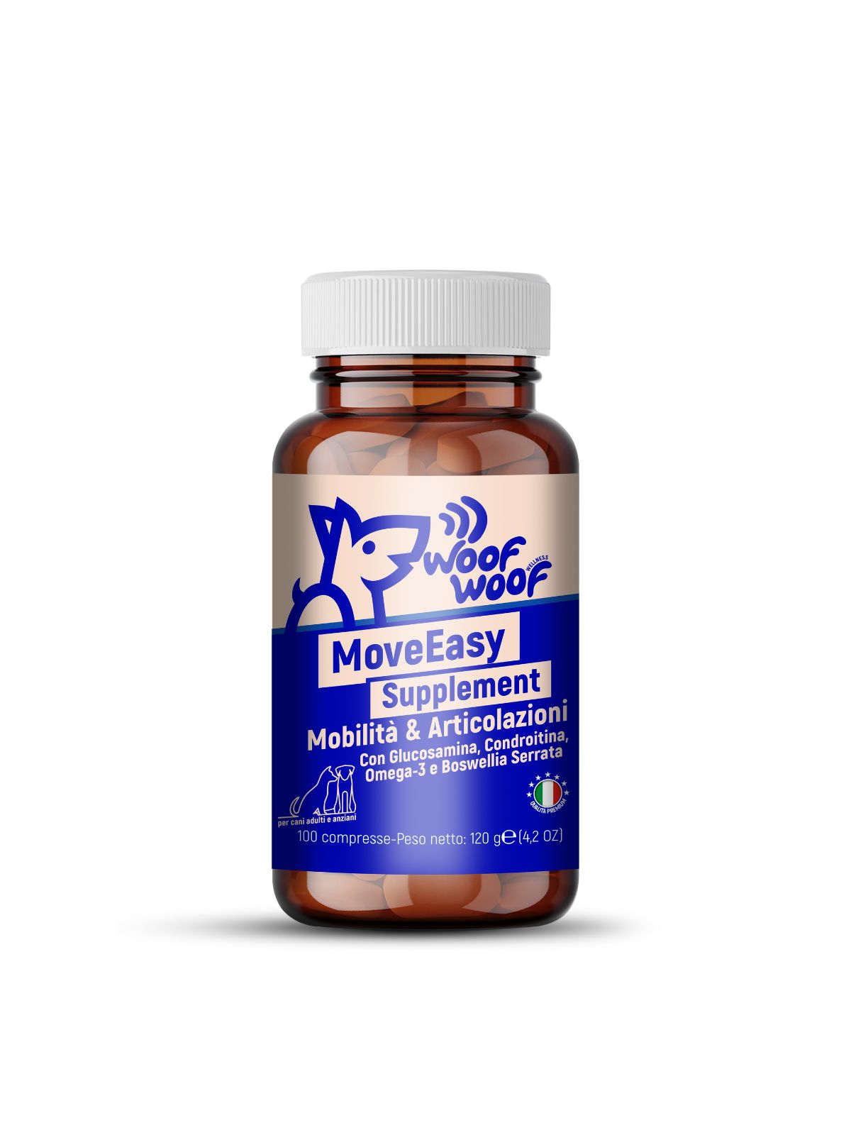 MoveEasy Supplement – Supporto Naturale per Articolazioni e Mobilità del Cane