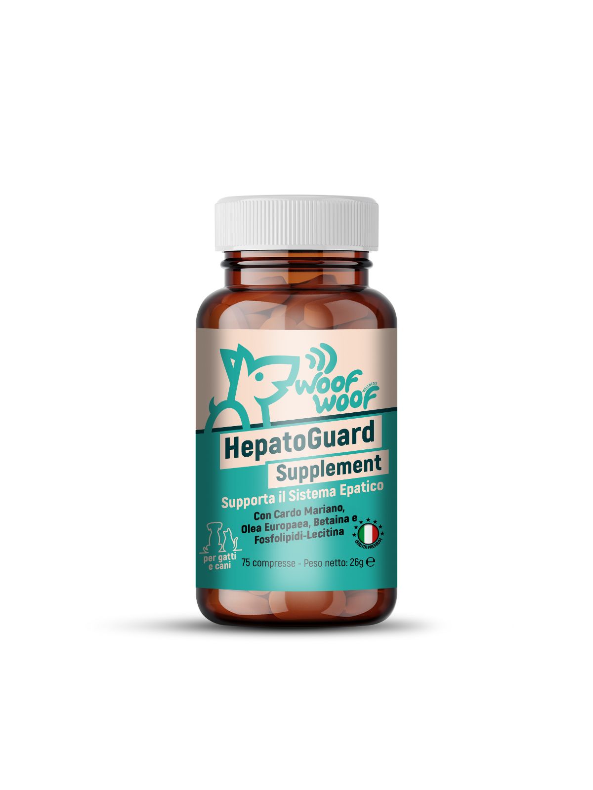 HepatoGuard Supplement – Supporto Naturale per la Salute del Fegato di Cani e Gatti