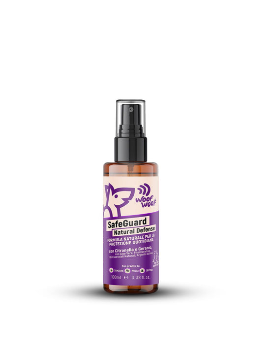 SafeGuard – Spray Anti-Insetti Naturale per Cani e Gatti