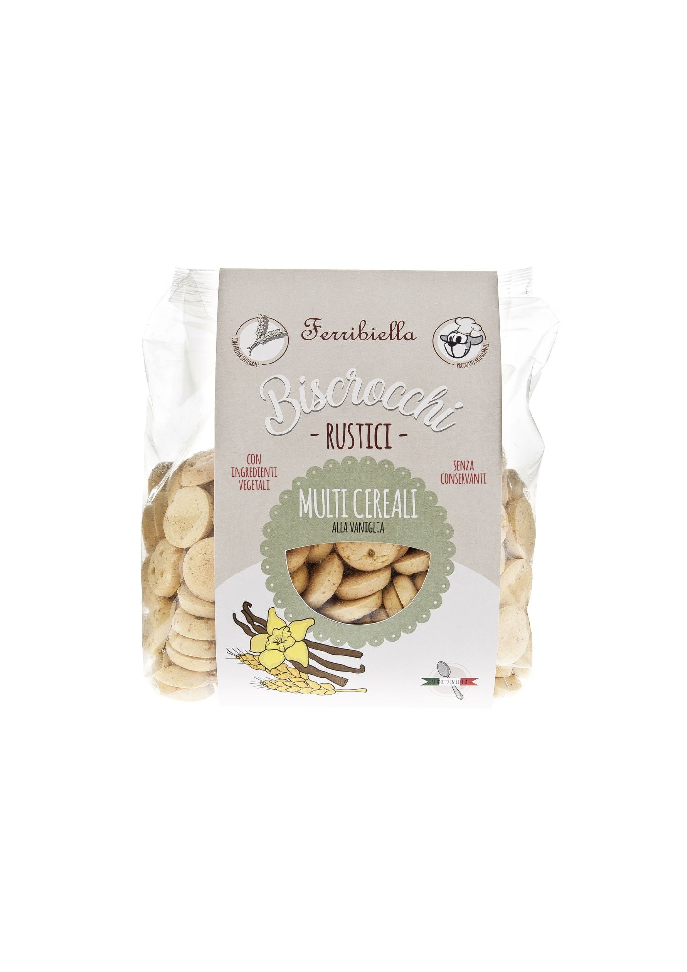 "Biscrocchi" Naturali Multicereali alla Vaniglia per Cani