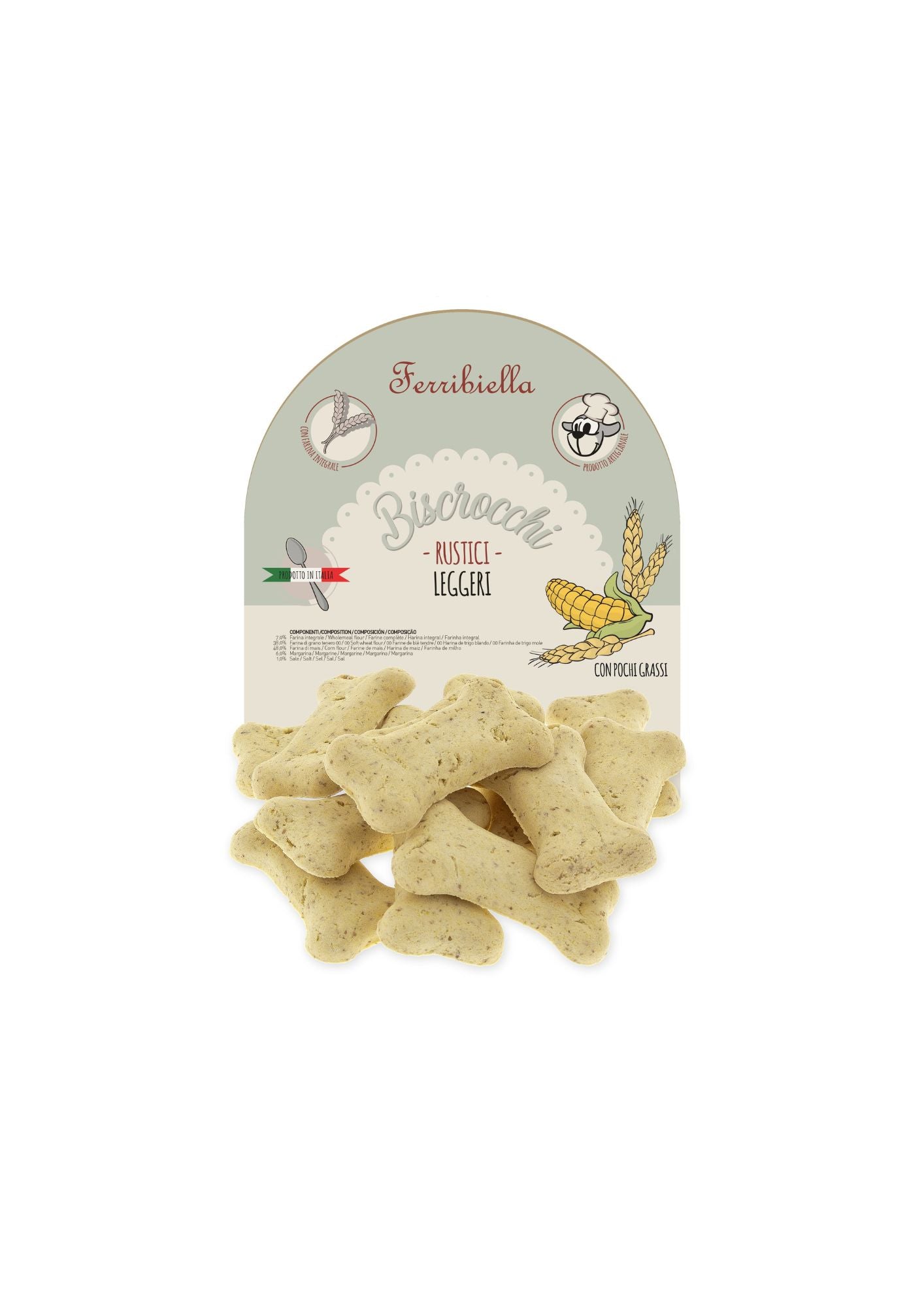 "Biscrocchi" Naturali Rustici per Cani - Leggeri