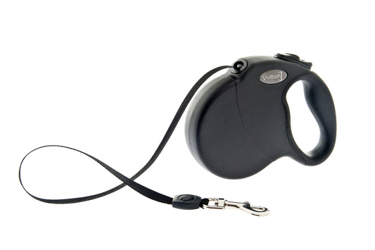 Guinzaglio Retrattile "Suprema " - Nero