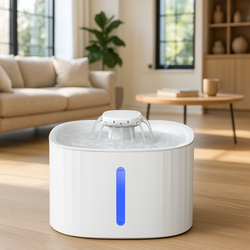 Fontanella Automatica per Animali Domestici - Bianco