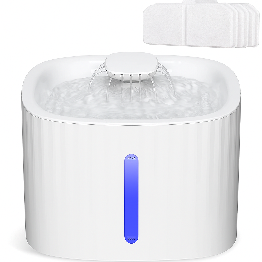 Fontanella Automatica per Animali Domestici - Bianco