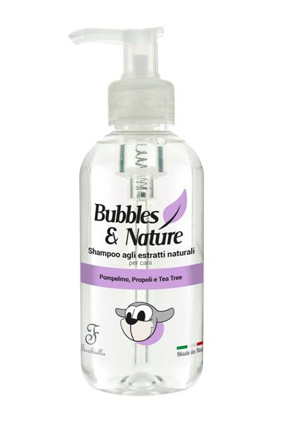 BUBBLES & NATURE - Shampoo agli Estratti Naturali per Cani