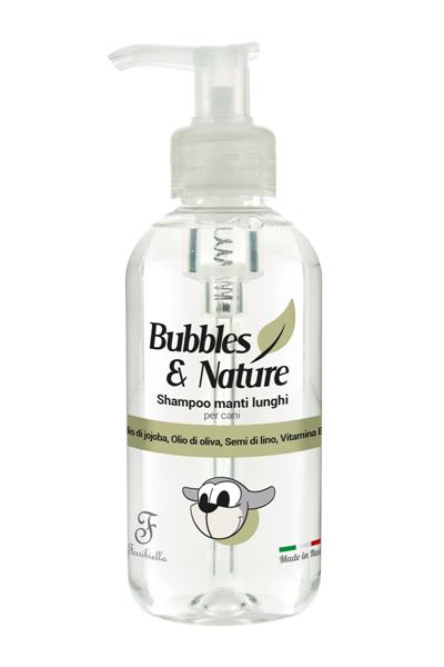 BUBBLES & NATURE - Shampoo Manti Lunghi per Cani
